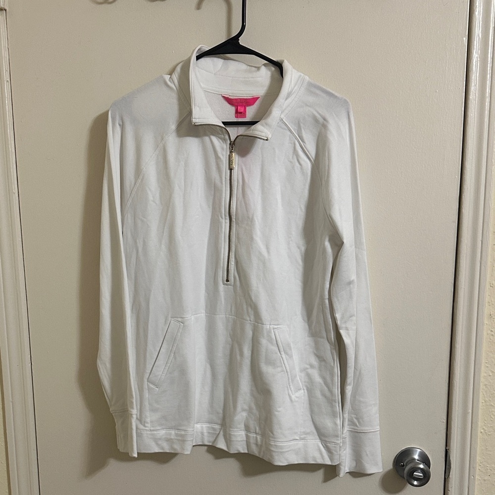 NWT Lilly Pulitzer UPF 50+‎ Resort White Skipper Popover Medium